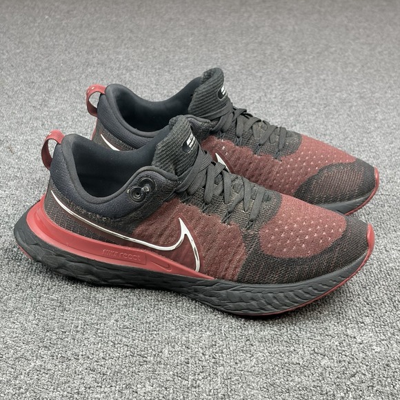 Nike Other - Nike React Infinity Run Flyknit 2 'Bred' Black Red Sneakers CT2357-006 Mens 11.5